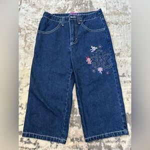 Cartoon Network Dark Blue Denim Jeans with Pink Label The Powerpuff Girls 💜🧡💛